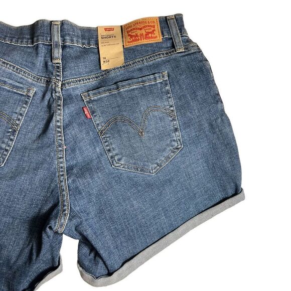 Levi’s Mid Length Denim Shorts - Picture 4 of 7